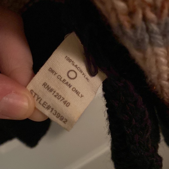 Womens Striped Cardigan Sweater - Picture 4 of 6